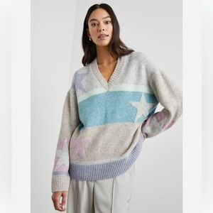 Rails Mia Sweater, Heathered Stars, Size XL, NWT